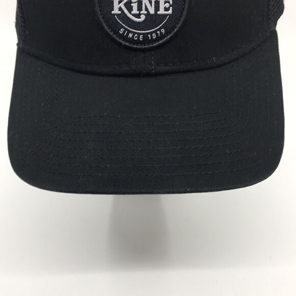 DaKine Aloha circle crest trucker hat SnapBack black cotton baseball cap - Picture 3 of 14